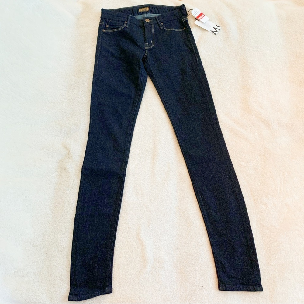 NWT Mother Super Stretch Skinny Jeans Mid-rise